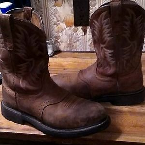 Ariat steel toe men's boots